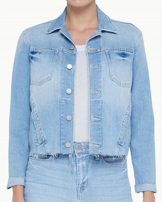 L'Agence - Janelle Slim Raw Jacket