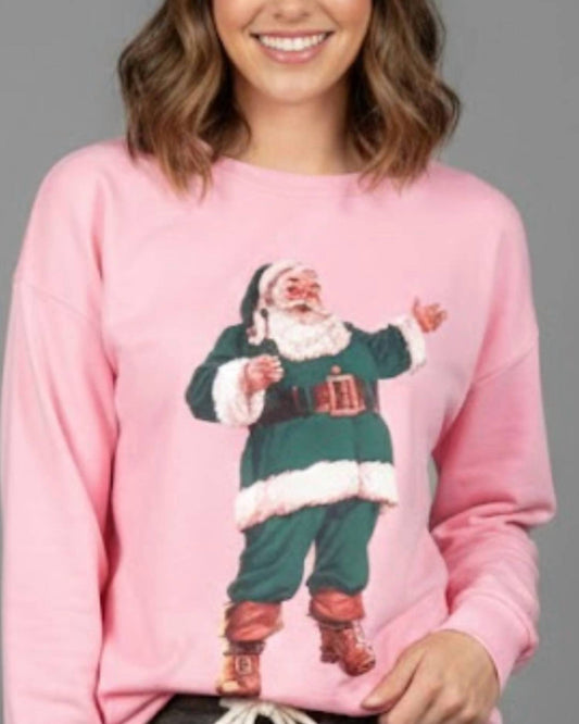 Southern Grace - Santa Crewneck Sweatshirt