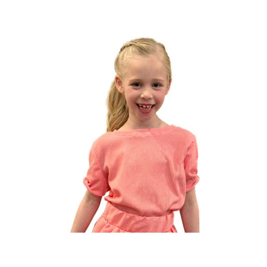 Erge - Girls Crinkled Crepe Top