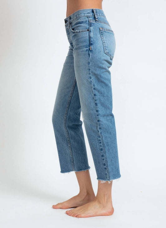 Askk Ny - Low Rise Straight Leg Jeans