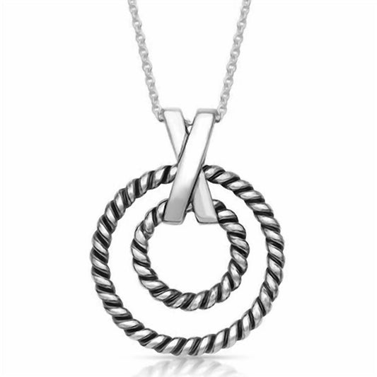 Montana Silversmiths - Women's Topped With A Kiss Rope Necklace