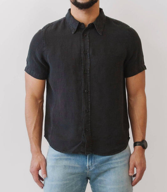 Citizens Of Humanity - Linen Short Sleeve Shirt