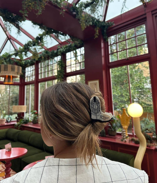 Solar Eclipse - Women's Cowboy Boot Claw Clip