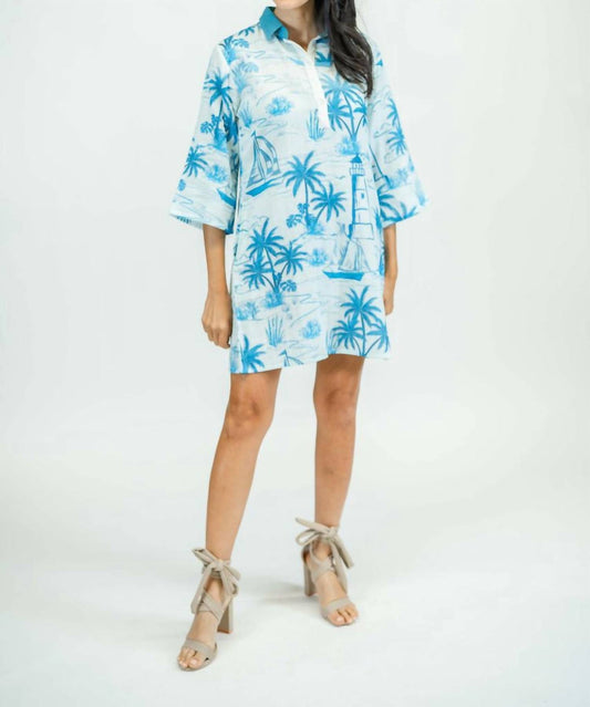 Marigold - Alice 3/4 Bell Sleeves Dress