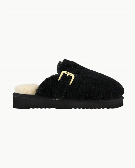 Mou - Women's Curly Sheepskin Eskimo Slippers