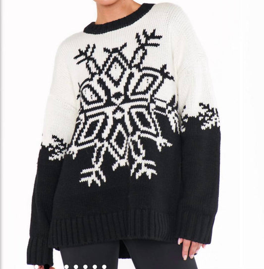 Show Me Your Mumu - Snowflake Sweater