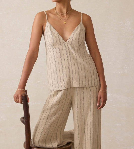 Faherty - Riviera Linen Tank Top