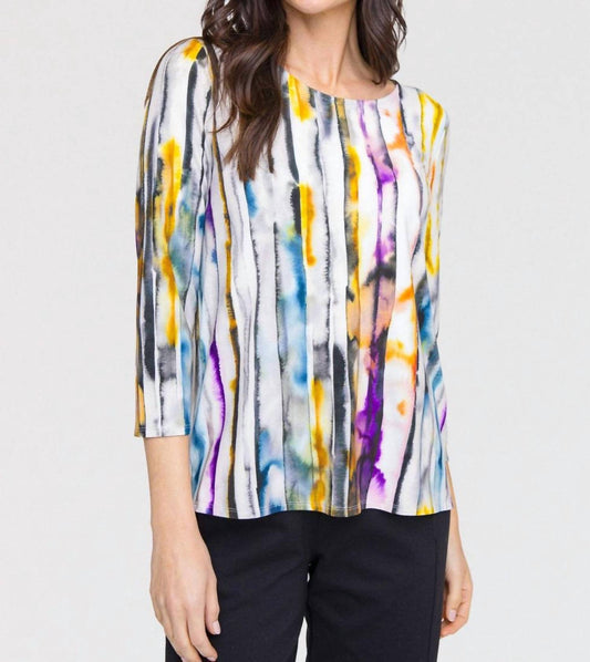 Liv By Habitat - Arthouse Knit Easy Tee - Multi