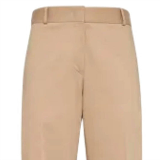 Salvatore Ferragamo - Women's Straight Leg Cotton Trousers