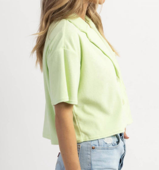 OH POOL BOY TERRYCLOTH TOP