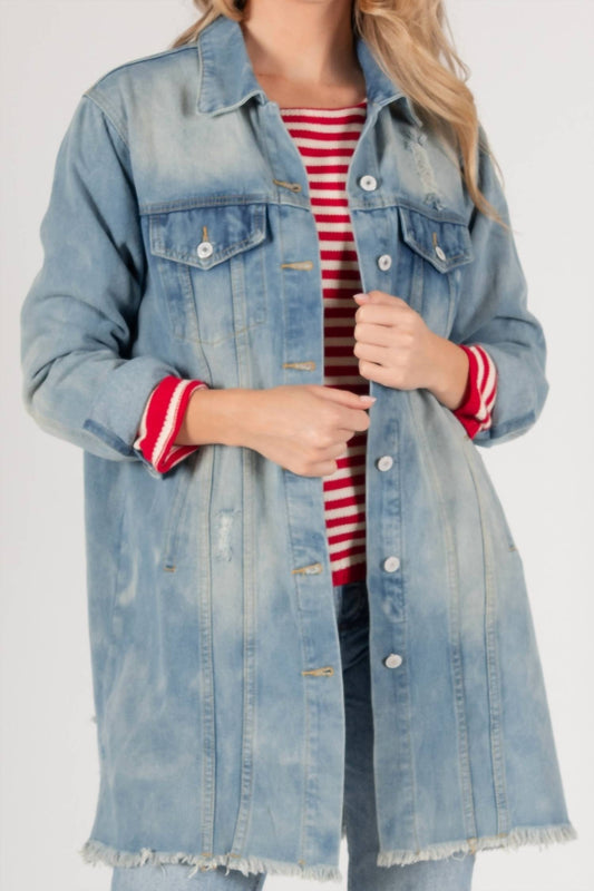 Before You Collection - Oversized Denim Jacket
