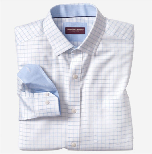 Johnston & Murphy - Men's Windowpane Shirt