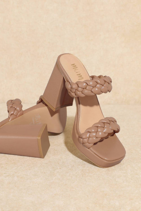 Mi.Im - Chloe Braided Strap Heels