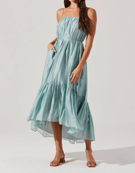 Astr - Elisha Tiered High-low Maxi Dress