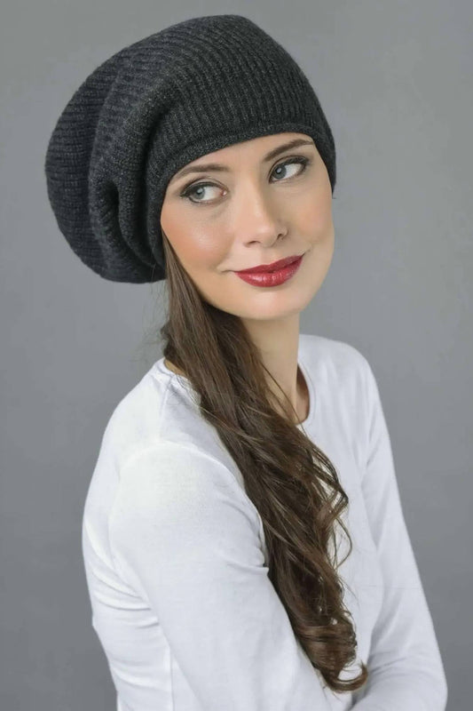 Hat Attack - Cashmere Slouchy Beanie