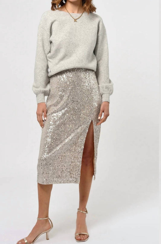 Greylin - Karla Sequins Midi Skirt