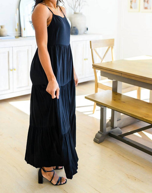 Andree By Unit - Classically Cool Tiered Maxi Dress