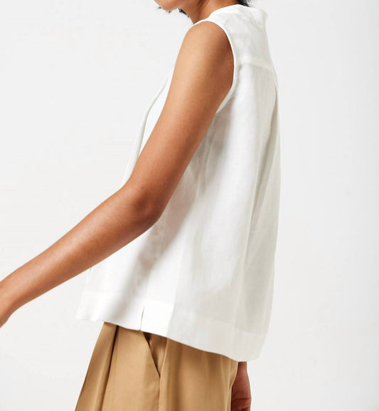 Marni - Sleeveless Pleat Top