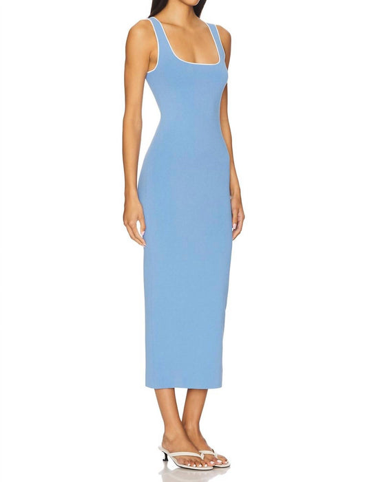 Autumn Cashmere - Bodycon Square Neck Dress