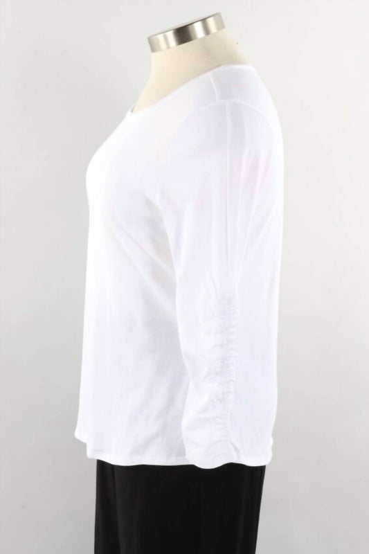 Habitat - Women's Ruched Sleeve Top