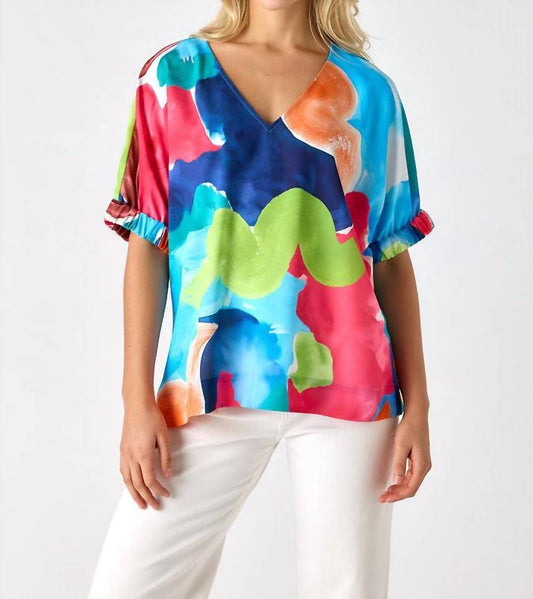 Crosby By Mollie Burch - Nora V-neck Top