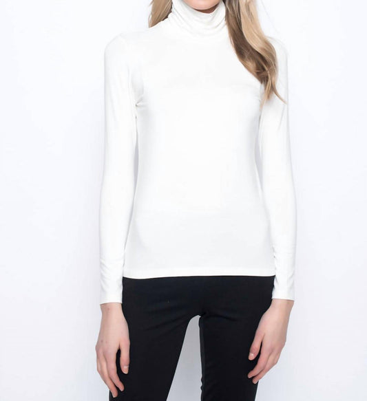 Picadilly - Long Sleeve Turtleneck Top