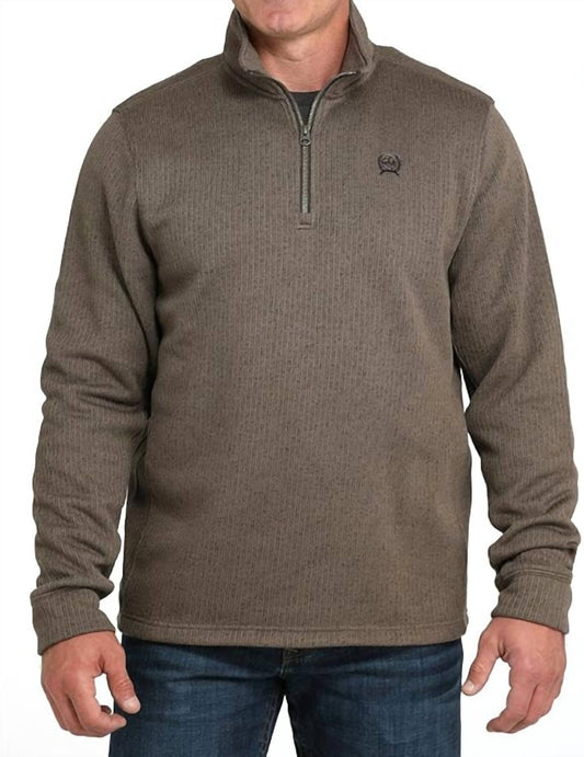 Cinch - 1/4 Zip Pullover Sweater