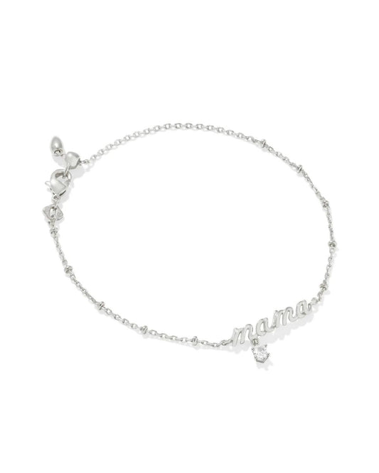 Kendra Scott - Women's Crystal Mama Delicate Chain Bracelet