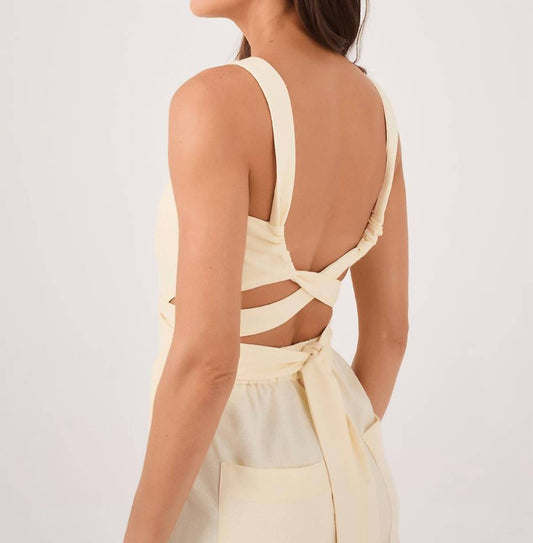 Dress To - Tie Back Romper