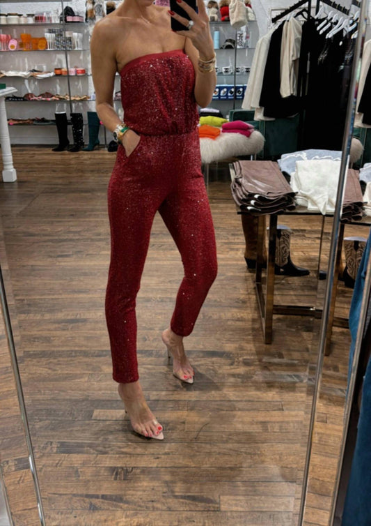 Sequin Jumpsuit