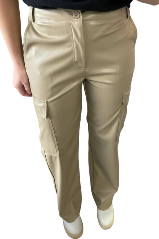 Hyfve - Leather Cargo Pants