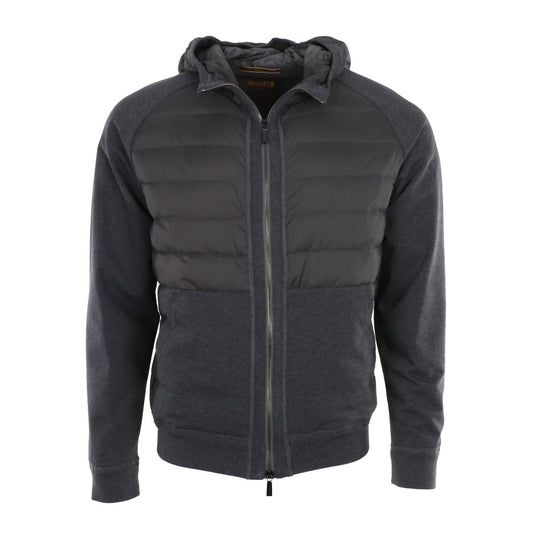 Moorer - Men's Chirico Hooded Knit Hybrid Bomber