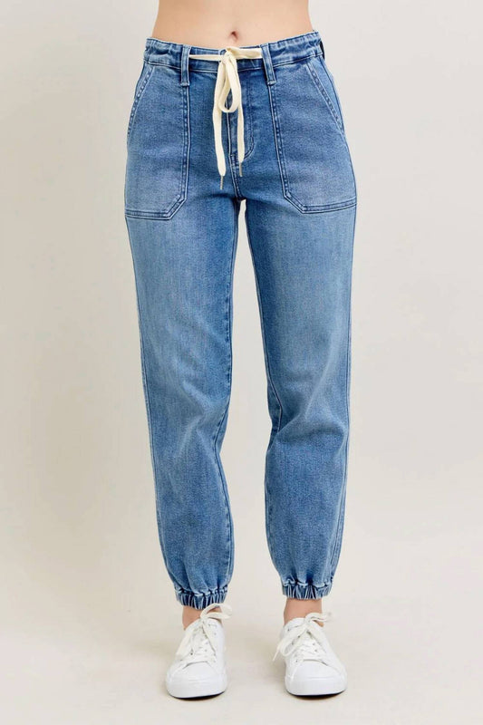 Judy Blue - High Waist Jogger Denim Jeans