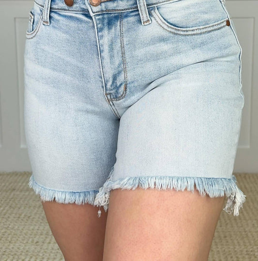 Judy Blue - Double Button Shorts