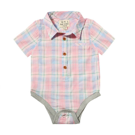Me & Henry - Boy's Helford Woven Onesie