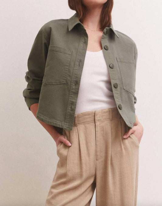 Z Supply - All Day Cropped Twill Jacket