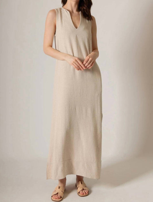 P.Cill - Sunlit Stroll Linen Maxi