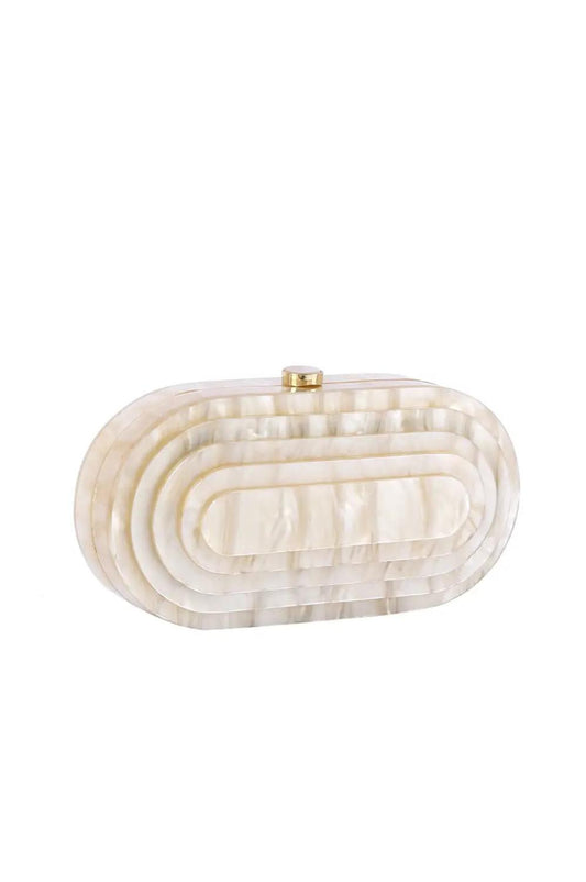 Art Deco - Women's Oval Clutch Bag
