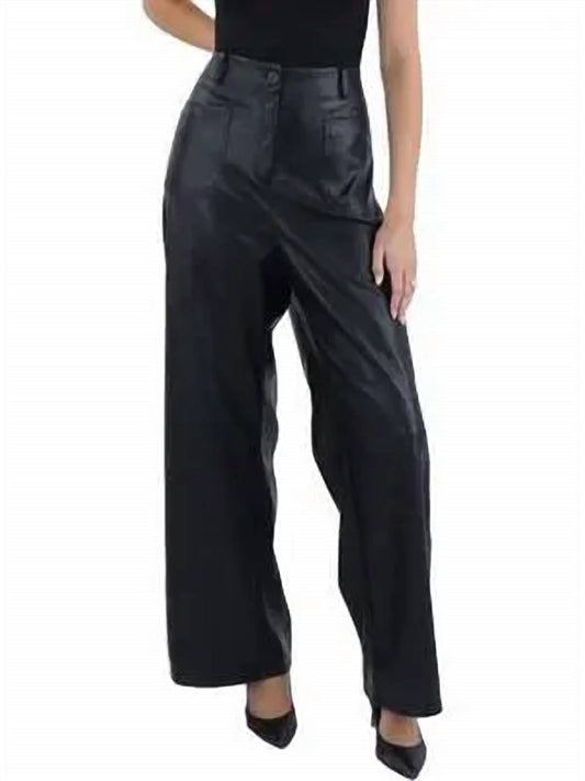 Lucy Paris - Reeve Faux Leather Pants