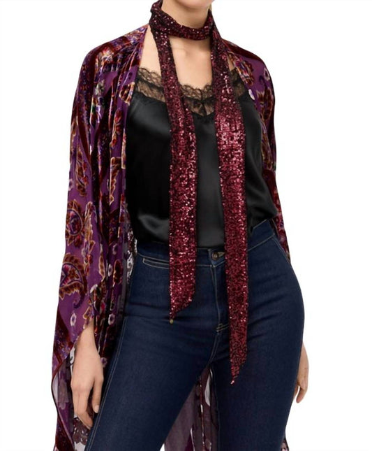 Johnny Was - Women's Sheri Sequin Skinny Scarf
