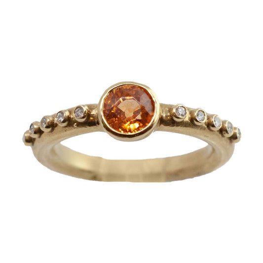 Suzy Landa - Women's Mandarin Garnet Ring
