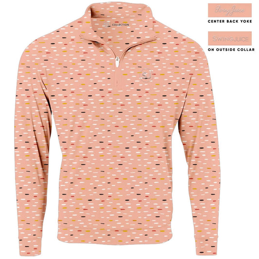 Swingjuice - Men's Golf Mid Century Nostalgia Quarter Zip Sweatshirt
