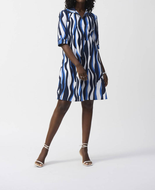 Joseph Ribkoff - Trapeze Shirt Dress