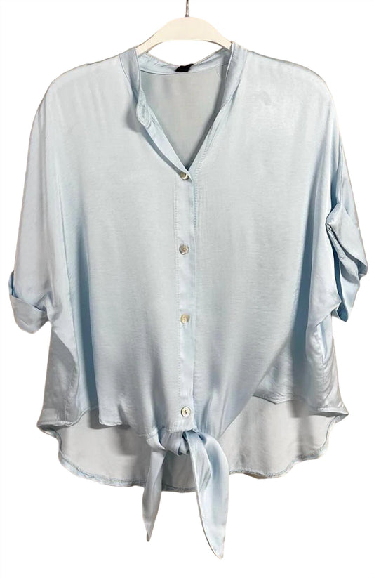 Venti6 - TIE FRONT SHIRT