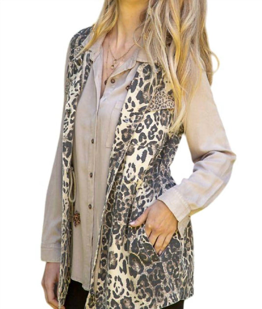 Mystree - Leopard Print Vest