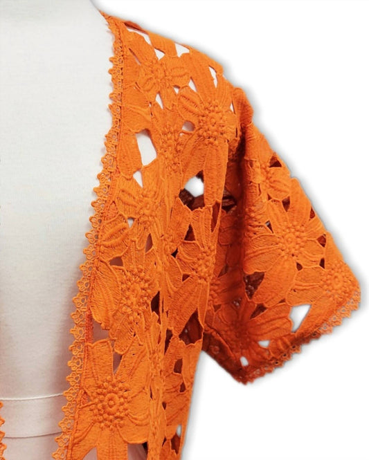 Paparazzi - Lace Open Front Cardigan Jacket