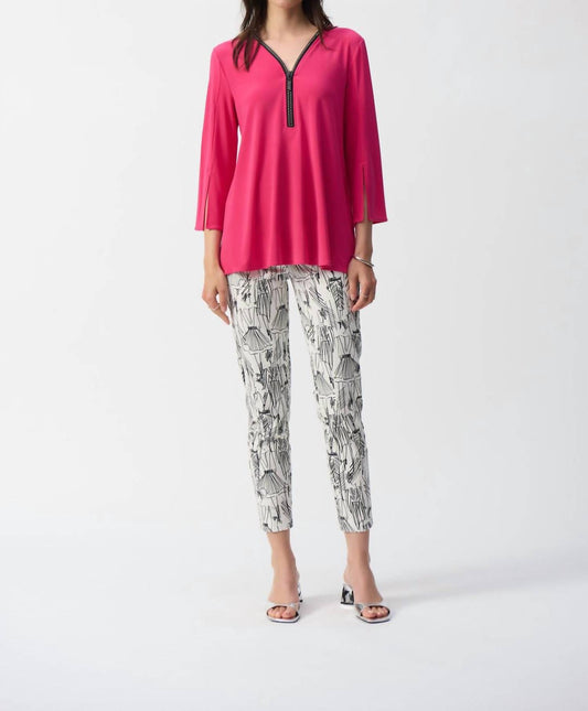 Joseph Ribkoff - Geranium Fit And Flare Tunic