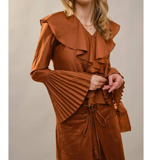 Blue B - Rory Ruffle Blouse