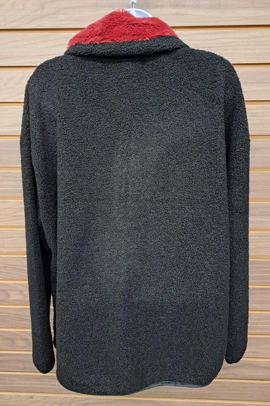 Entro - Women's Half Zip Sweater Jacket Collar