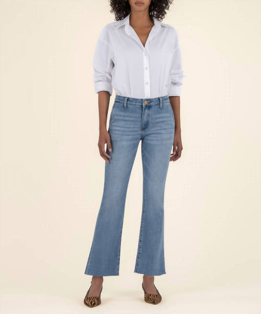 Kut From The Kloth - Women's Kelsey Midrise Ankle Flare Pants
